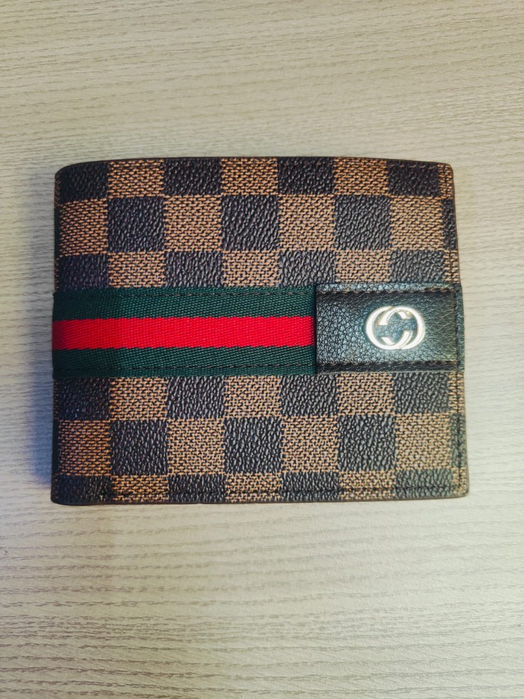 Premium Korean New Design Bi-Fold Leather Purse For Men