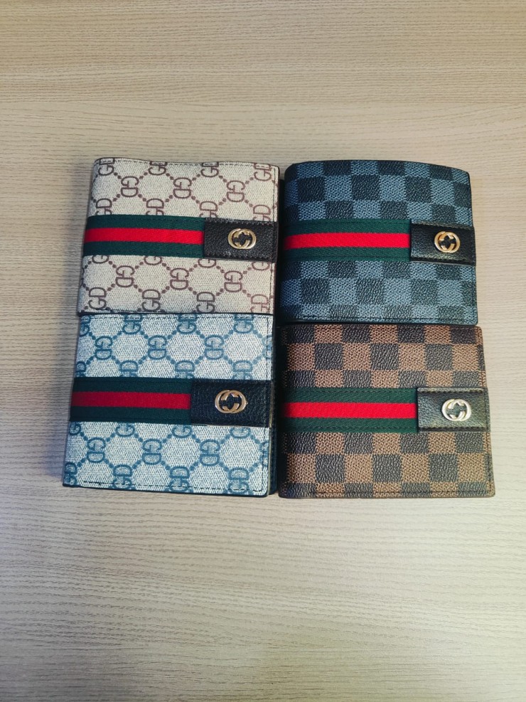 Premium Korean New Design Bi-Fold Leather Purse For Men