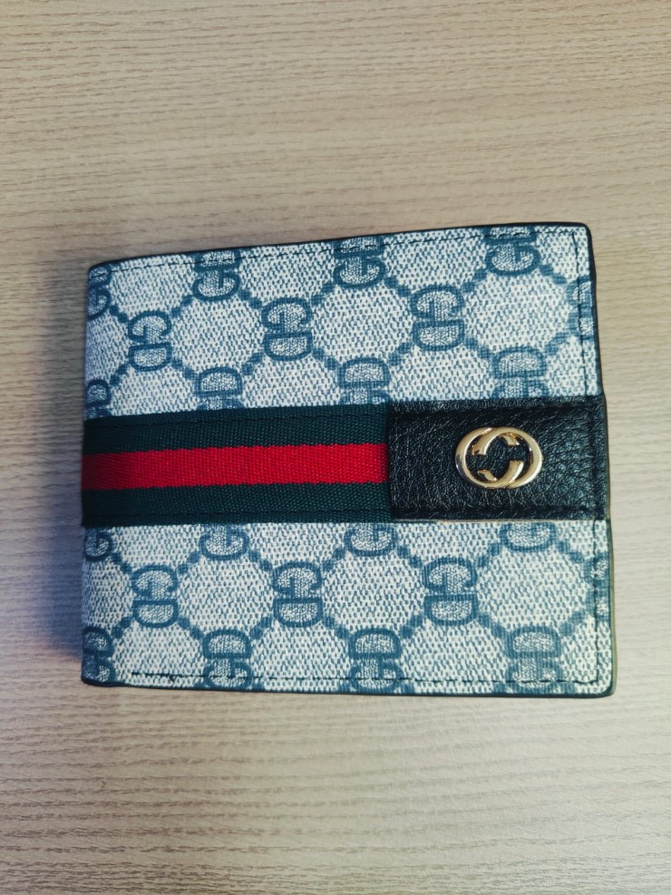 Premium Korean New Design Bi-Fold Leather Purse For Men